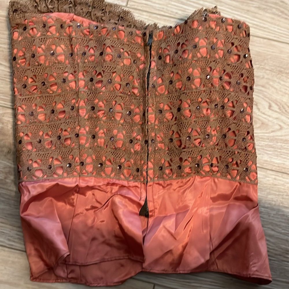 Vintage 1950s 2 piece lace skirt set - Picture 5 of 14